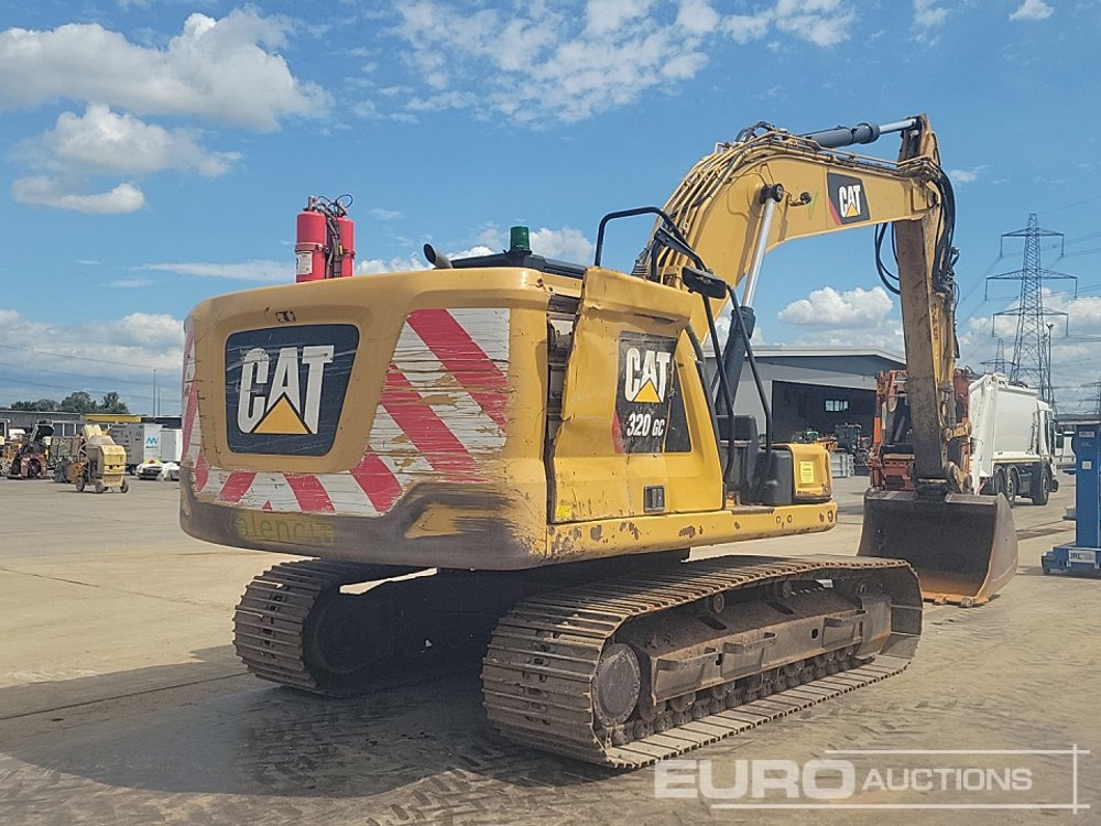CAT 320GC - Kāpurķēžu ekskavators: foto 5 CAT 320GC - Kāpurķēžu ekskavators: foto 5