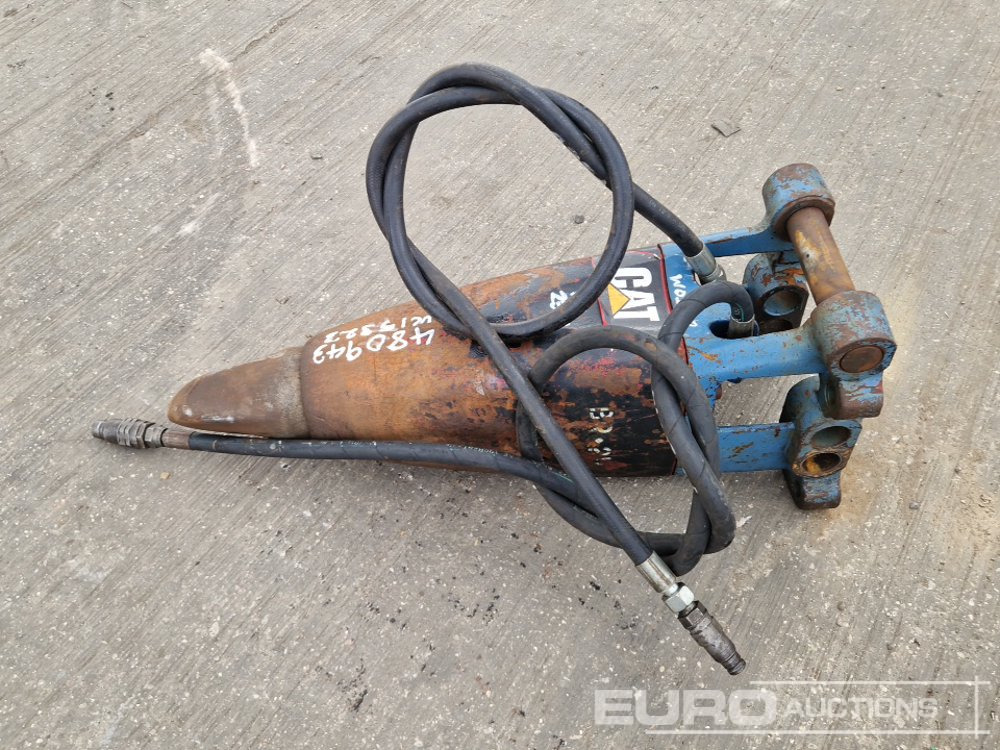 CAT Hydraulic Breaker 40mm Pin to suit Mini Excavator - Hidrauliskais āmurs: foto 2 CAT Hydraulic Breaker 40mm Pin to suit Mini Excavator - Hidrauliskais āmurs: foto 2
