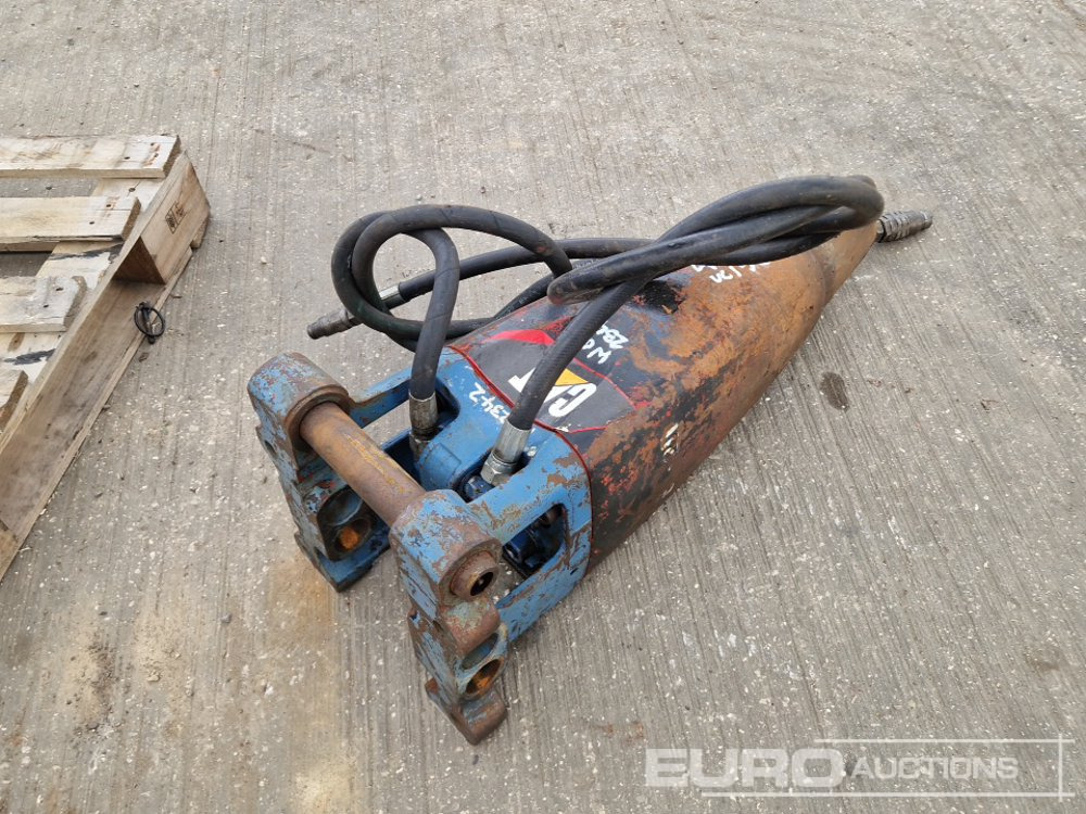 CAT Hydraulic Breaker 40mm Pin to suit Mini Excavator - Hidrauliskais āmurs: foto 5 CAT Hydraulic Breaker 40mm Pin to suit Mini Excavator - Hidrauliskais āmurs: foto 5