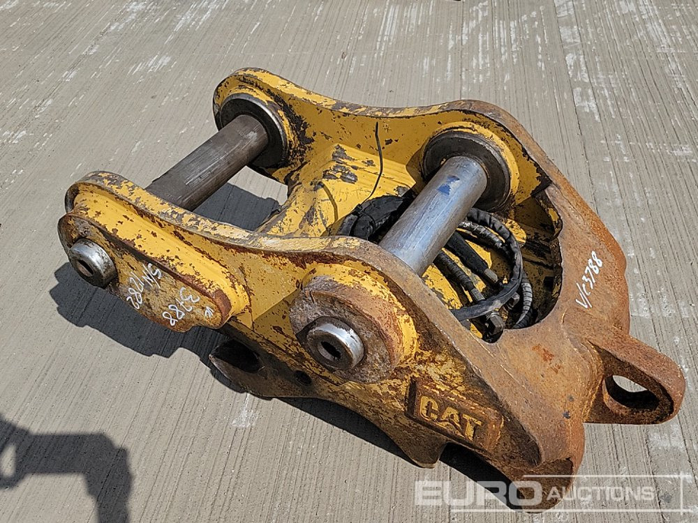 Ātrā sakabe CAT Hydraulic Double Lock QH 80mm Pin to suit 20 Ton Excavator: foto 11