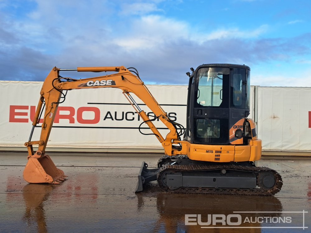 Case CX55B - Mini-ekskavators: foto 2 Case CX55B - Mini-ekskavators: foto 2