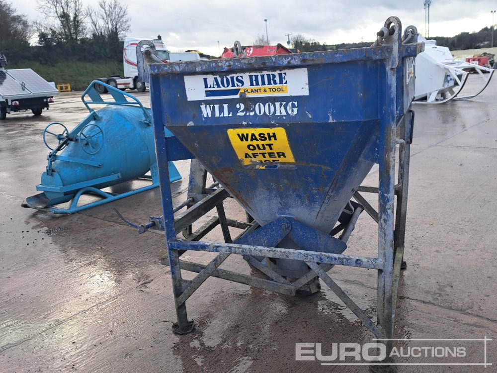 Izgāžams konteiners Concrete Skip to suit Crane: foto 6