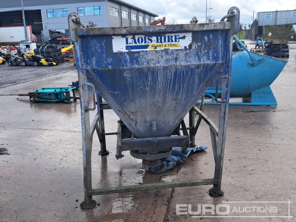 Izgāžams konteiners Concrete Skip to suit Crane: foto 8