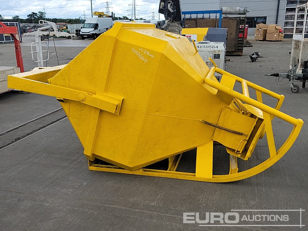 Conquip Concrete Pouring Skip to suit Crane - Izgāžams konteiners: foto 2 Conquip Concrete Pouring Skip to suit Crane - Izgāžams konteiners: foto 2