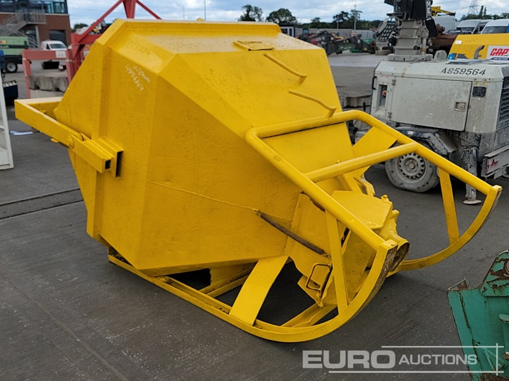 Conquip Concrete Pouring Skip to suit Crane - Izgāžams konteiners: foto 3 Conquip Concrete Pouring Skip to suit Crane - Izgāžams konteiners: foto 3