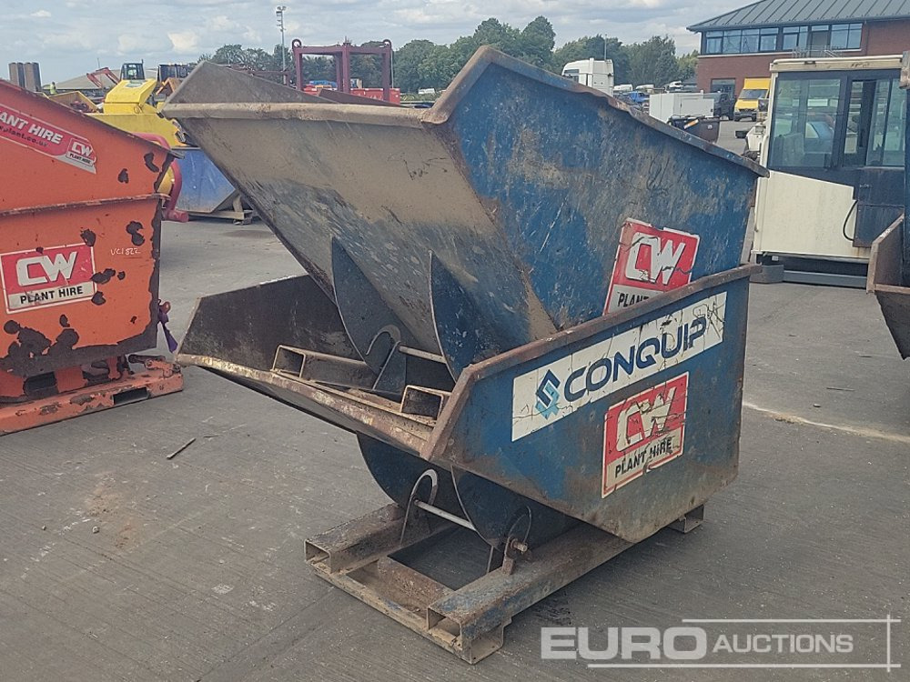 Conquip Tipping Skip to suit Forklift (2 of) - Izgāžams konteiners: foto 1 Conquip Tipping Skip to suit Forklift (2 of) - Izgāžams konteiners: foto 1