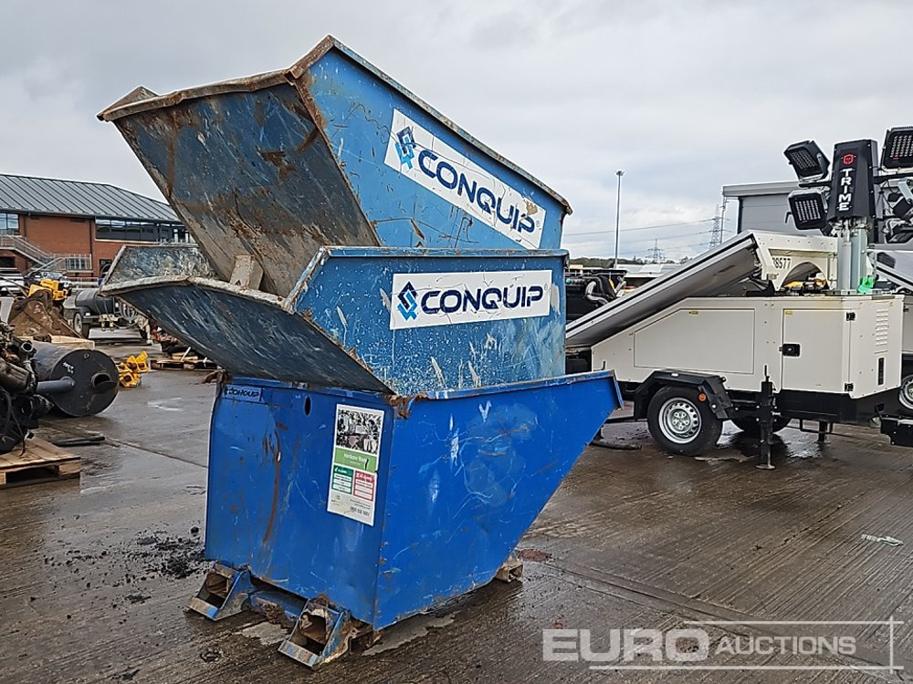 Conquip Tipping Skip to suit Forklift - Izgāžams konteiners: foto 3 Conquip Tipping Skip to suit Forklift - Izgāžams konteiners: foto 3
