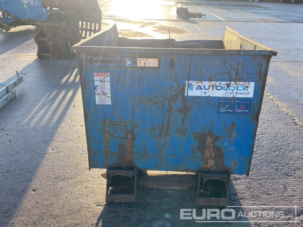Conquip Tipping Skip to suit Forklift - Izgāžams konteiners: foto 3 Conquip Tipping Skip to suit Forklift - Izgāžams konteiners: foto 3