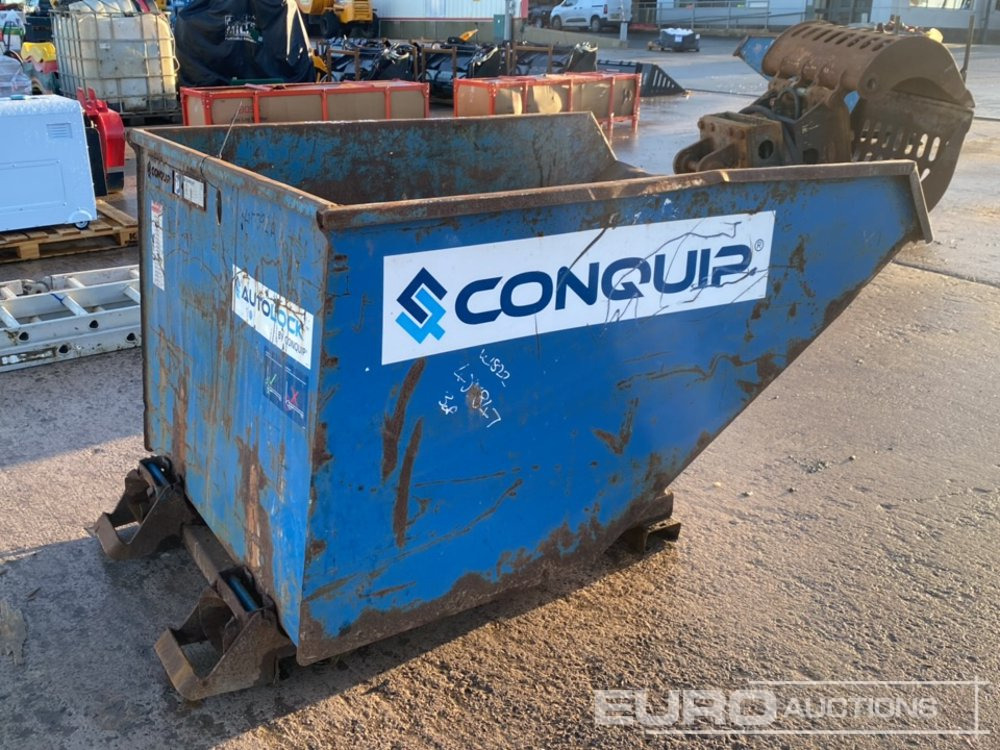 Conquip Tipping Skip to suit Forklift - Izgāžams konteiners: foto 4 Conquip Tipping Skip to suit Forklift - Izgāžams konteiners: foto 4
