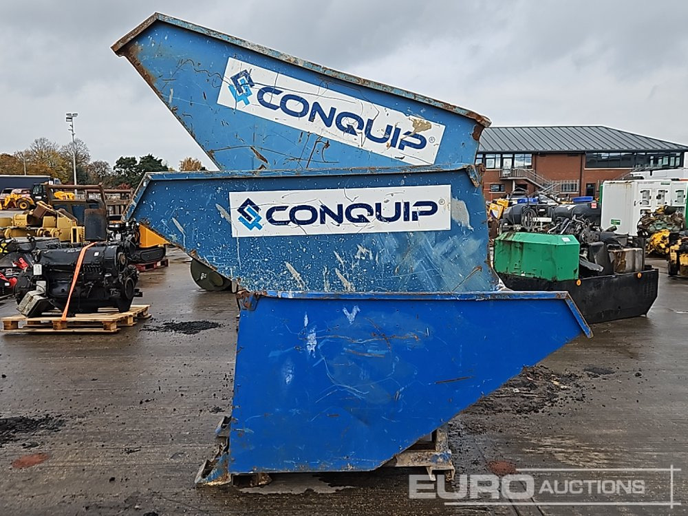 Conquip Tipping Skip to suit Forklift - Izgāžams konteiners: foto 4 Conquip Tipping Skip to suit Forklift - Izgāžams konteiners: foto 4