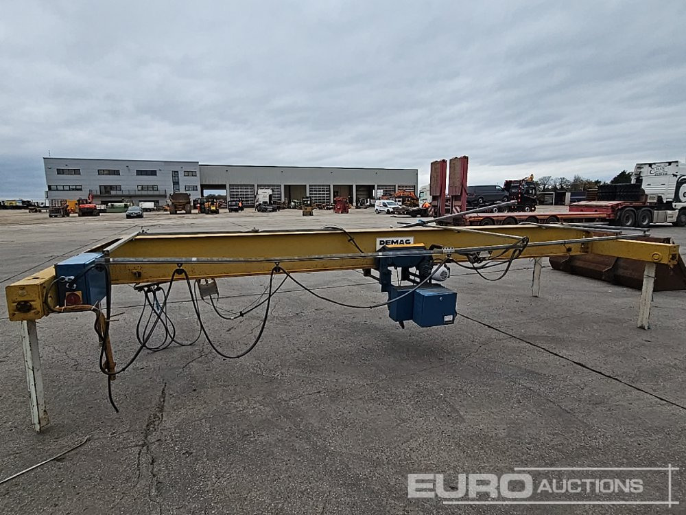 Demag 5 Ton Gantry Crane - Portālceltnis: foto 2 Demag 5 Ton Gantry Crane - Portālceltnis: foto 2