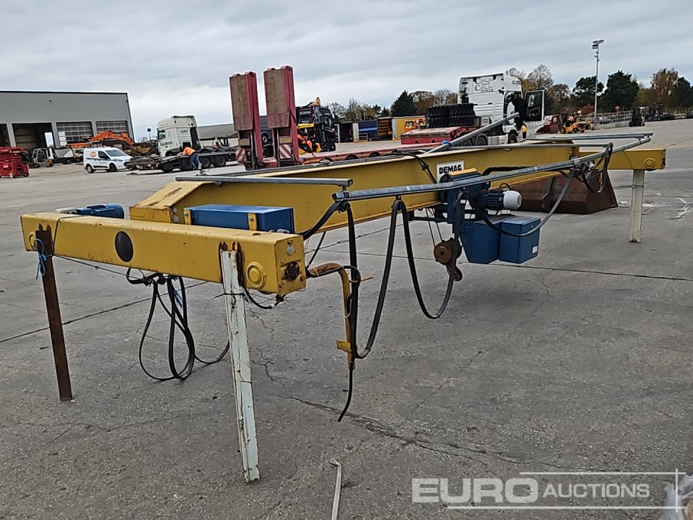 Demag 5 Ton Gantry Crane - Portālceltnis: foto 1 Demag 5 Ton Gantry Crane - Portālceltnis: foto 1