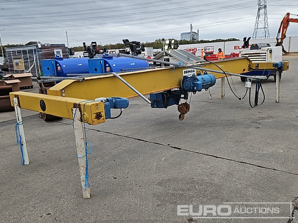 Demag 5 Ton Gantry Crane - Portālceltnis: foto 5 Demag 5 Ton Gantry Crane - Portālceltnis: foto 5