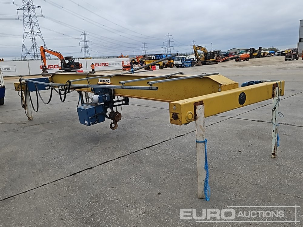 Demag 5 Ton Gantry Crane - Portālceltnis: foto 3 Demag 5 Ton Gantry Crane - Portālceltnis: foto 3