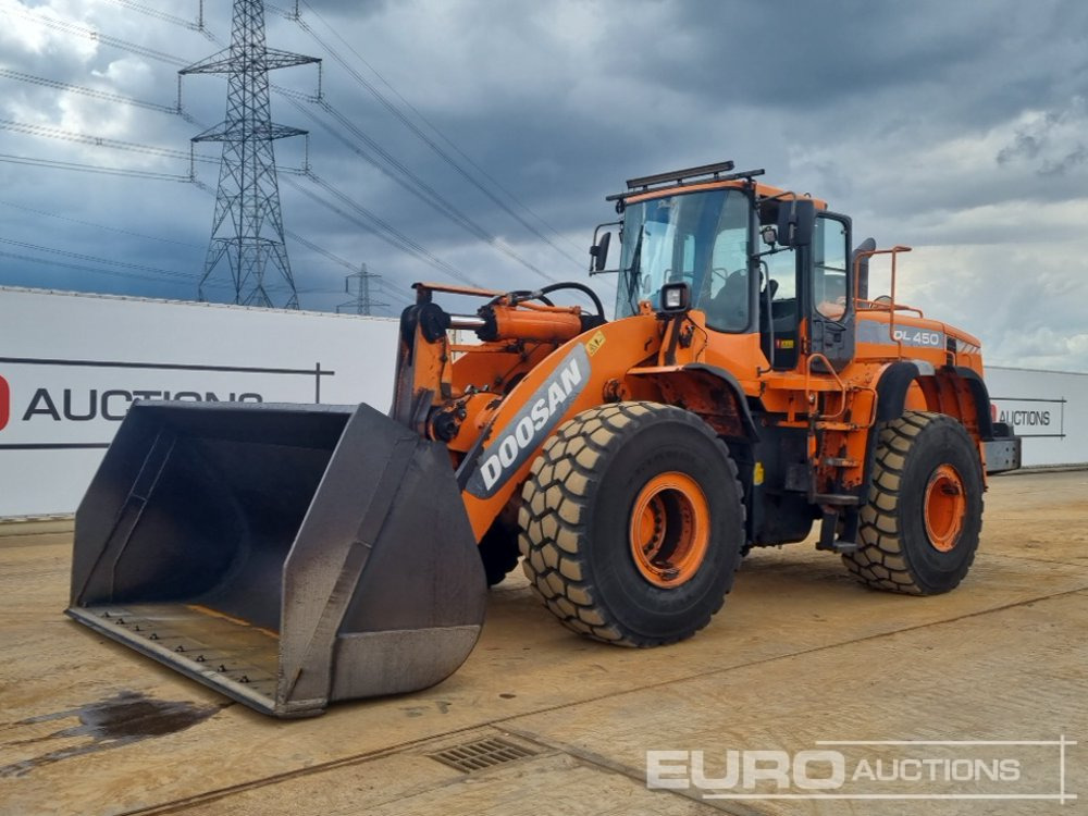Doosan DL450 - Riteņu iekrāvējs: foto 1 Doosan DL450 - Riteņu iekrāvējs: foto 1