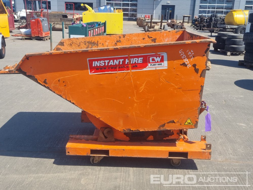 Eichinger Tipping Skip to suit Forklift - Izgāžams konteiners: foto 2 Eichinger Tipping Skip to suit Forklift - Izgāžams konteiners: foto 2
