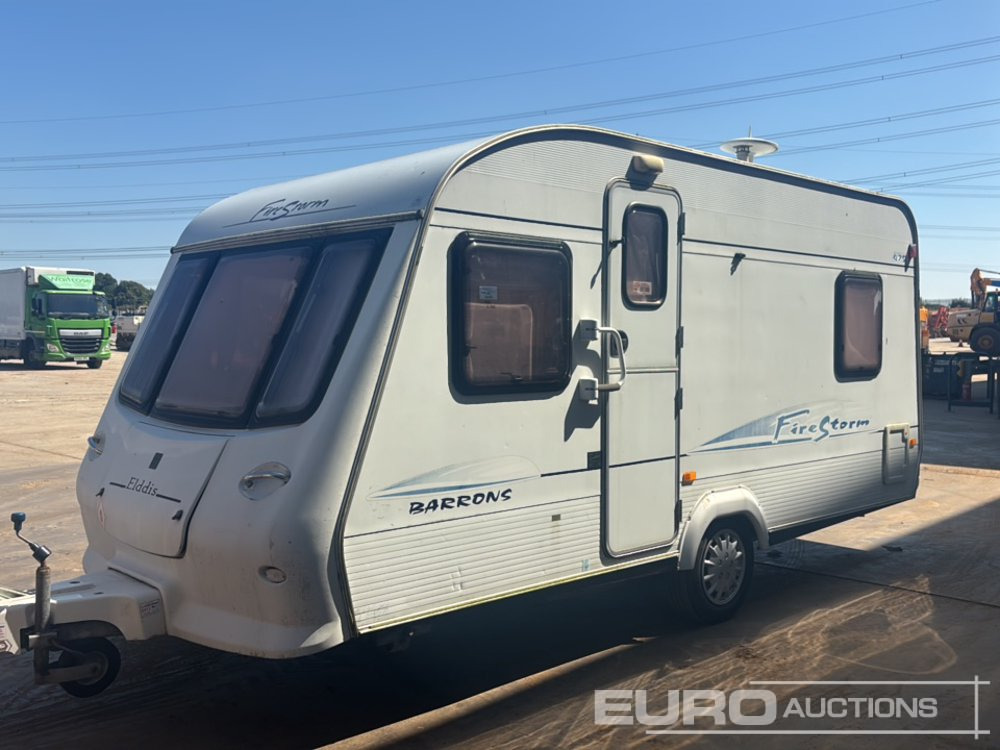 Elddis Firestorm 475 Single Axle 5 Berth Touring Caravan - Dzīvojamais treileris: foto 1 Elddis Firestorm 475 Single Axle 5 Berth Touring Caravan - Dzīvojamais treileris: foto 1