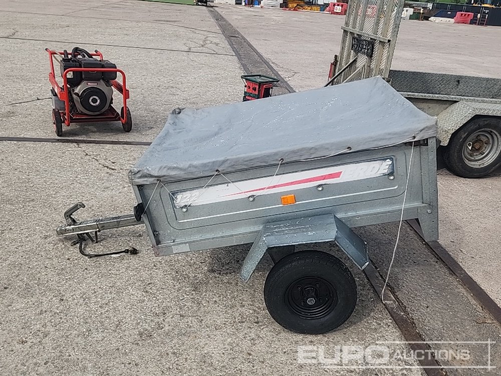 Erde 122 400Kg 4' x 3' Single Axle Tipping Trailer - Celtniecības tehnikas piekabe: foto 2 Erde 122 400Kg 4' x 3' Single Axle Tipping Trailer - Celtniecības tehnikas piekabe: foto 2