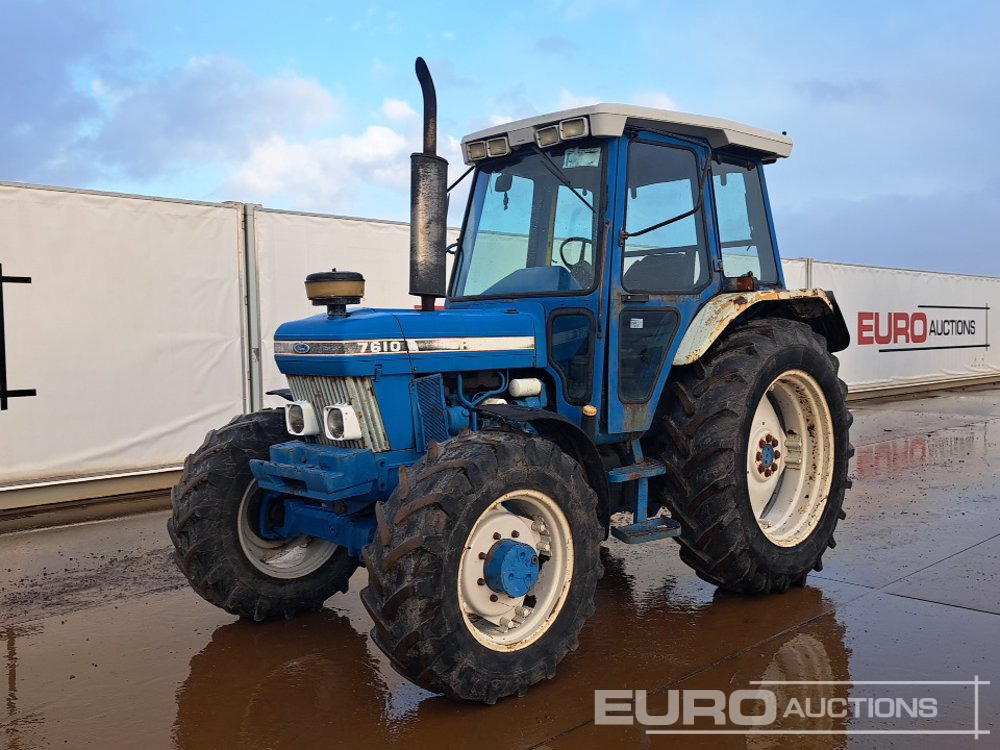 Ford 7610 - Traktors: foto 1 Ford 7610 - Traktors: foto 1