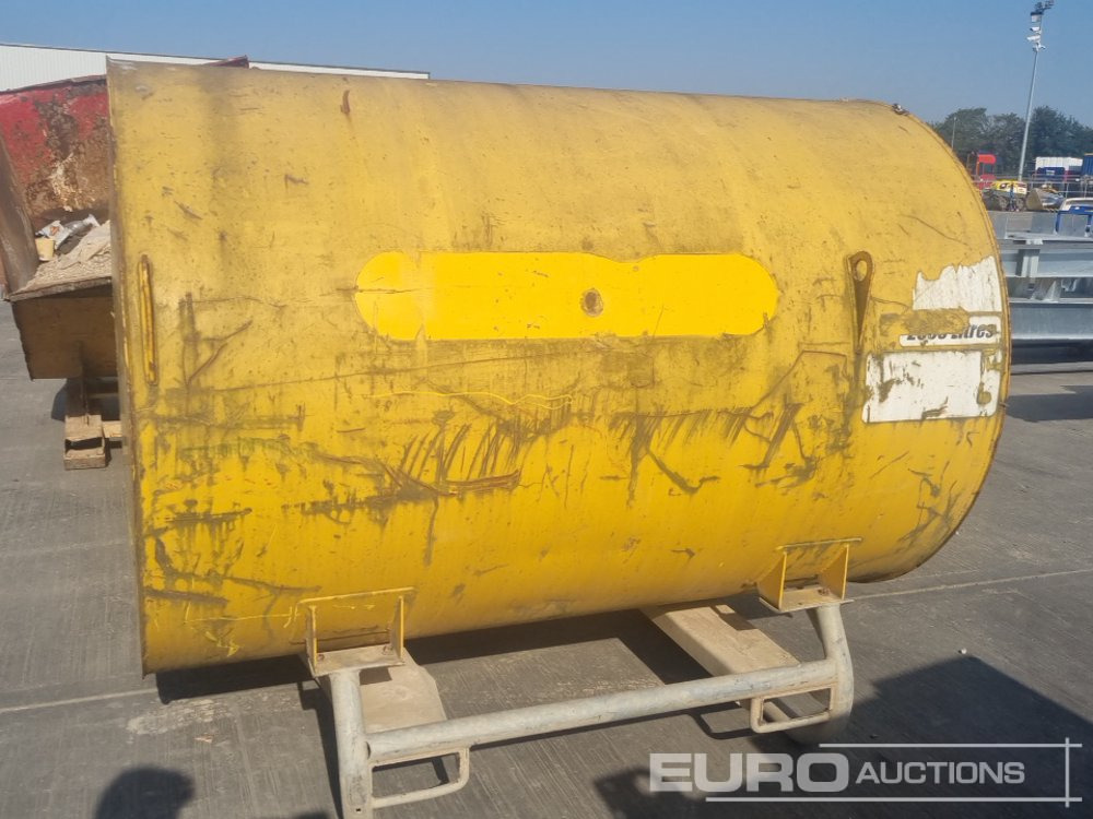 Uzglabāšanas tvertne Fuel Proof 2000 Litre Static Bunded Fuel Bowser, Manual Pump: foto 6