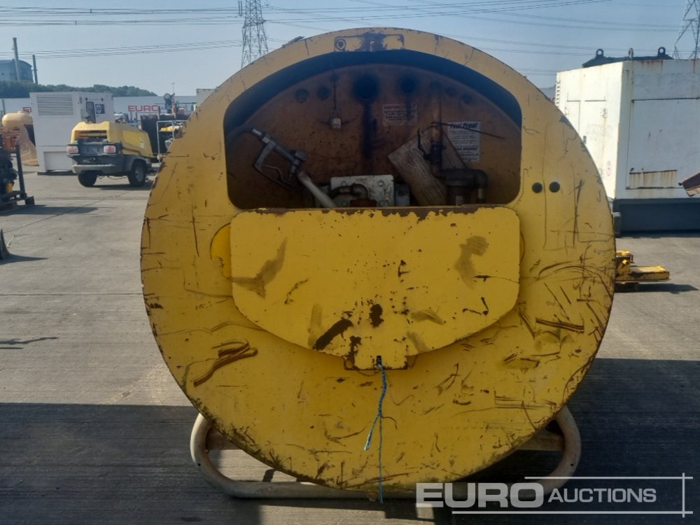 Uzglabāšanas tvertne Fuel Proof 2000 Litre Static Bunded Fuel Bowser, Manual Pump: foto 8
