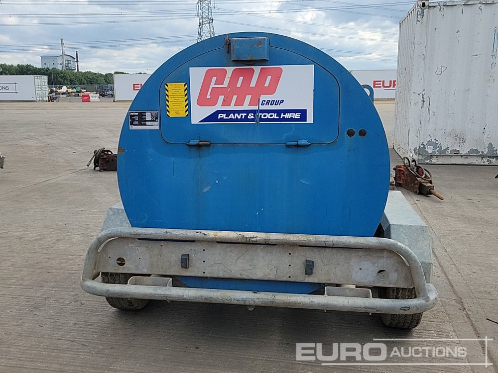 Fuel Proof Twin Axle Bunded 1000 Fuel Bowser, Electric Pump - Uzglabāšanas tvertne: foto 4 Fuel Proof Twin Axle Bunded 1000 Fuel Bowser, Electric Pump - Uzglabāšanas tvertne: foto 4