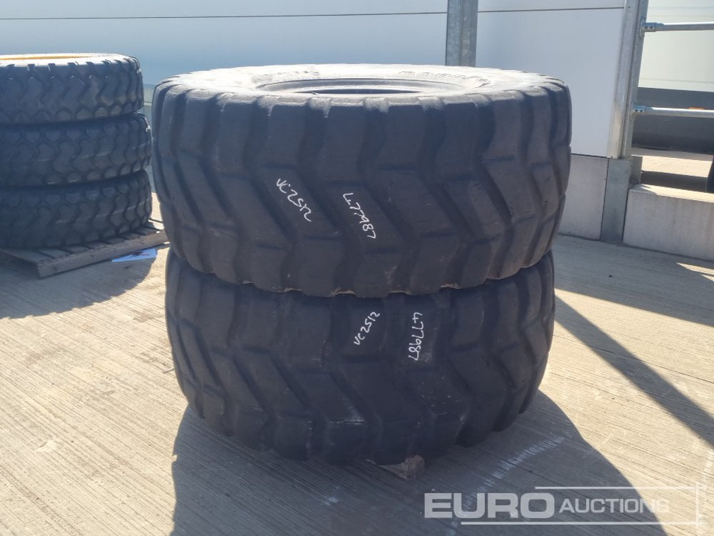 Goodyear 23.5R25 Tyre (2 of) - Riepa: foto 1 Goodyear 23.5R25 Tyre (2 of) - Riepa: foto 1