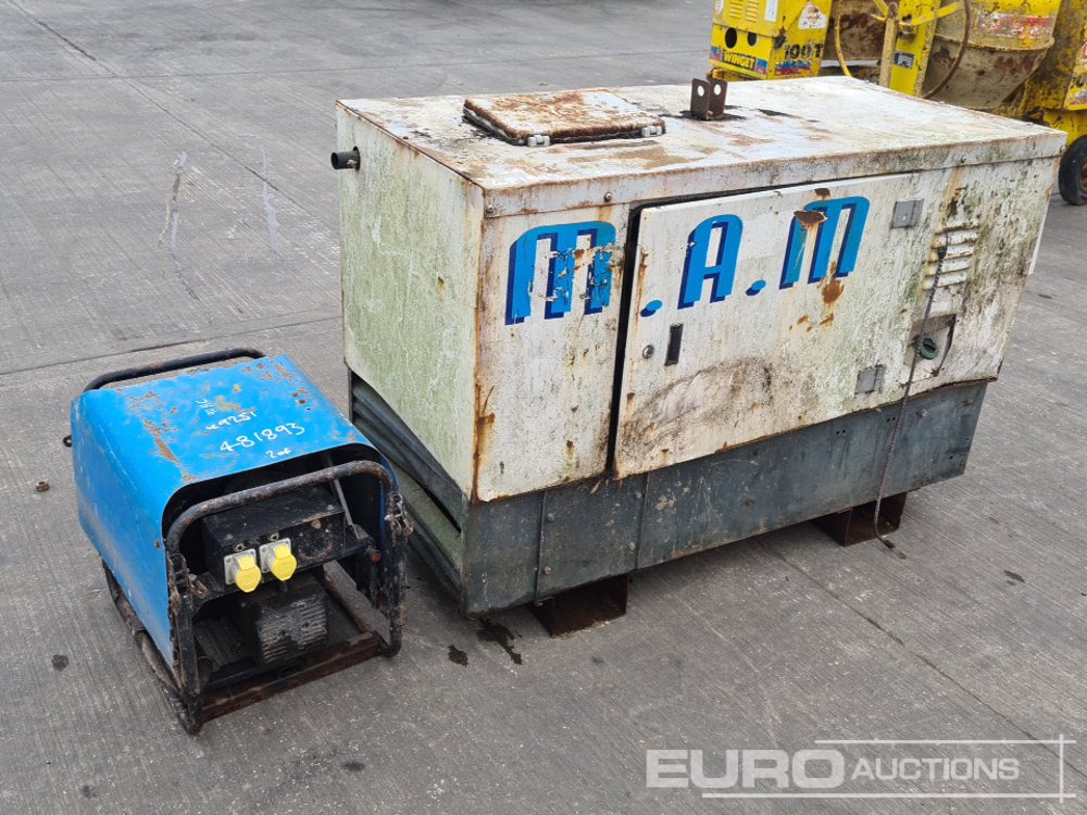 Harrington 10KVA Generator, Kubota Engine, 110Volt Generator, Single Cylinder Engine (Parts Missing) - Elektroģenerators: foto 3 Harrington 10KVA Generator, Kubota Engine, 110Volt Generator, Single Cylinder Engine (Parts Missing) - Elektroģenerators: foto 3