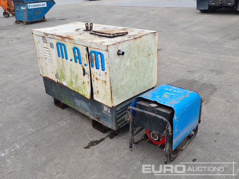 Harrington 10KVA Generator, Kubota Engine, 110Volt Generator, Single Cylinder Engine (Parts Missing) - Elektroģenerators: foto 1 Harrington 10KVA Generator, Kubota Engine, 110Volt Generator, Single Cylinder Engine (Parts Missing) - Elektroģenerators: foto 1