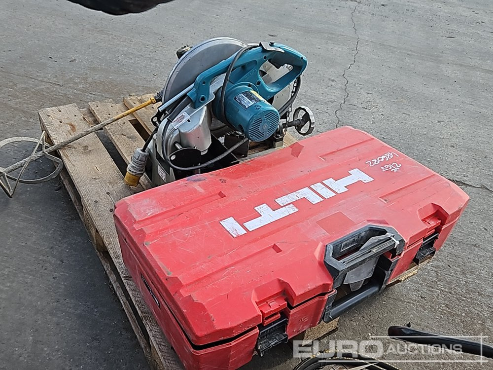 Hilti TE 1000-AVR 110Volt Hammer Drill, Makita LC1230 110Volt Circular Saw, Dewalt DCD240 54Volt Battery Paddle Mixer - Celtniecības maisītājs: foto 5 Hilti TE 1000-AVR 110Volt Hammer Drill, Makita LC1230 110Volt Circular Saw, Dewalt DCD240 54Volt Battery Paddle Mixer - Celtniecības maisītājs: foto 5