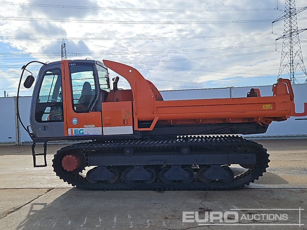 Hitachi EG70R - Kāpurķēžu pašizgāzējs: foto 2 Hitachi EG70R - Kāpurķēžu pašizgāzējs: foto 2