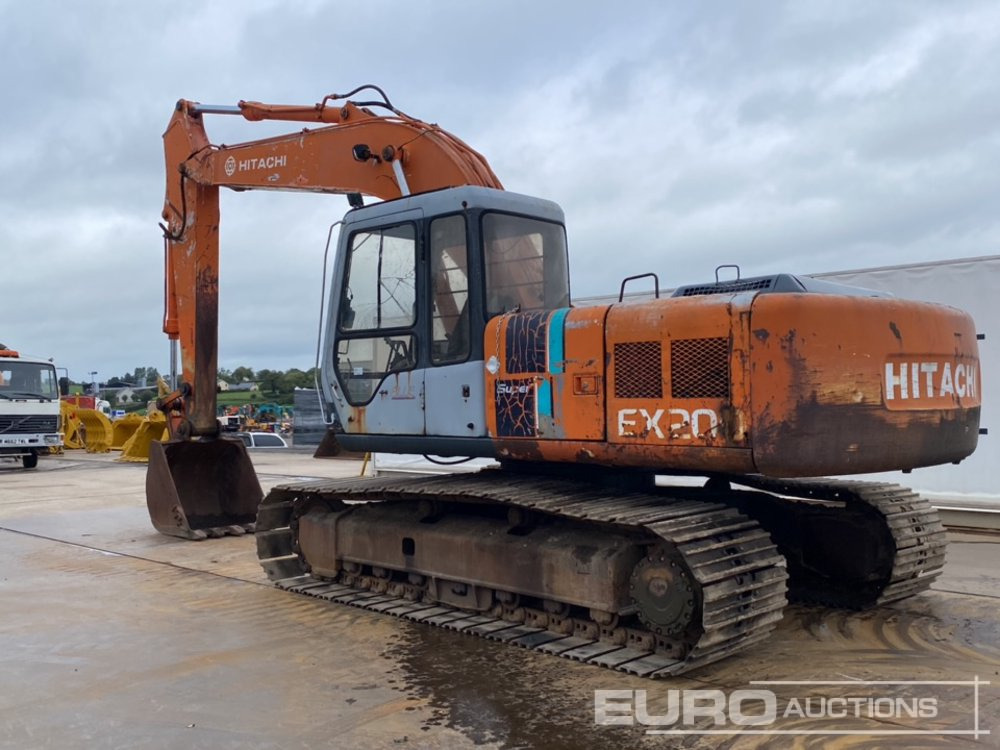 Hitachi EX200 - Kāpurķēžu ekskavators: foto 3 Hitachi EX200 - Kāpurķēžu ekskavators: foto 3