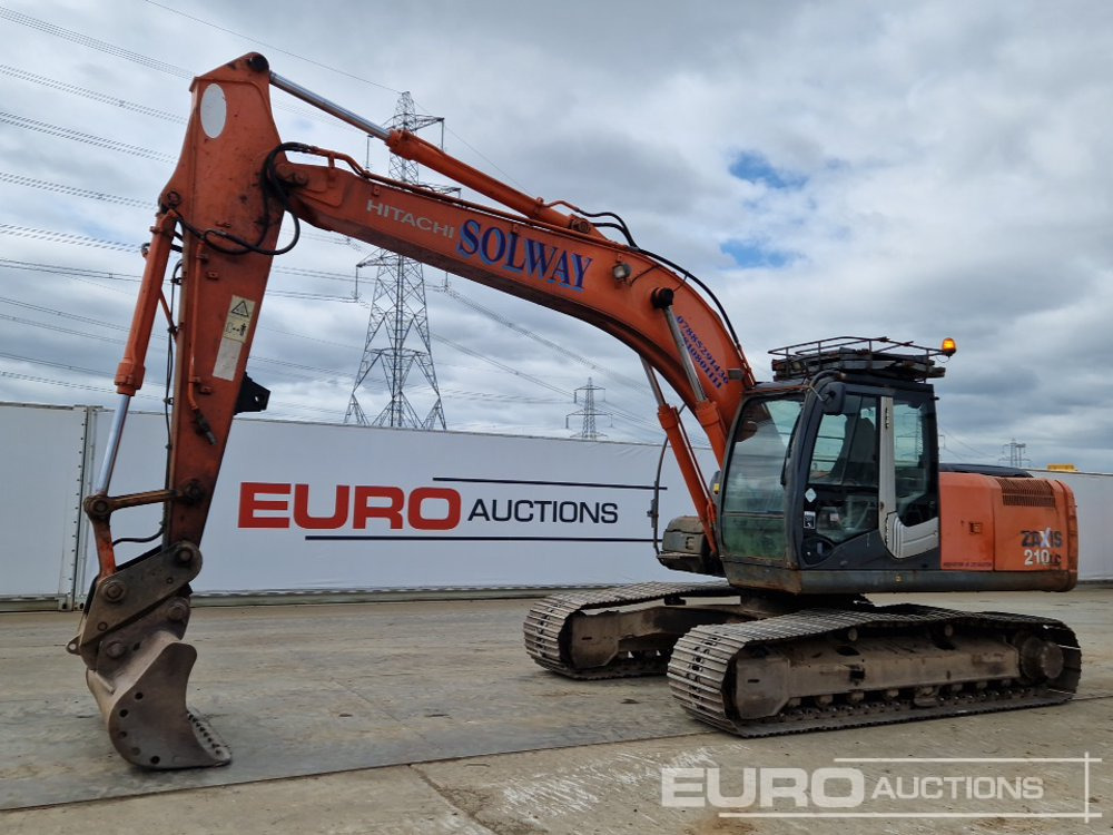 Hitachi ZX210LC-3 - Kāpurķēžu ekskavators: foto 1 Hitachi ZX210LC-3 - Kāpurķēžu ekskavators: foto 1