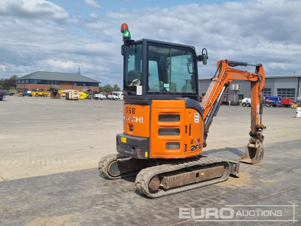 Hitachi ZX26U-5A - Mini-ekskavators: foto 5 Hitachi ZX26U-5A - Mini-ekskavators: foto 5
