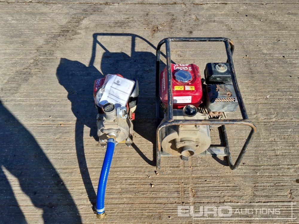 Honda 2", 1" Petrol Centrifugal Water Pump - Ūdens sūknis: foto 2 Honda 2", 1" Petrol Centrifugal Water Pump - Ūdens sūknis: foto 2