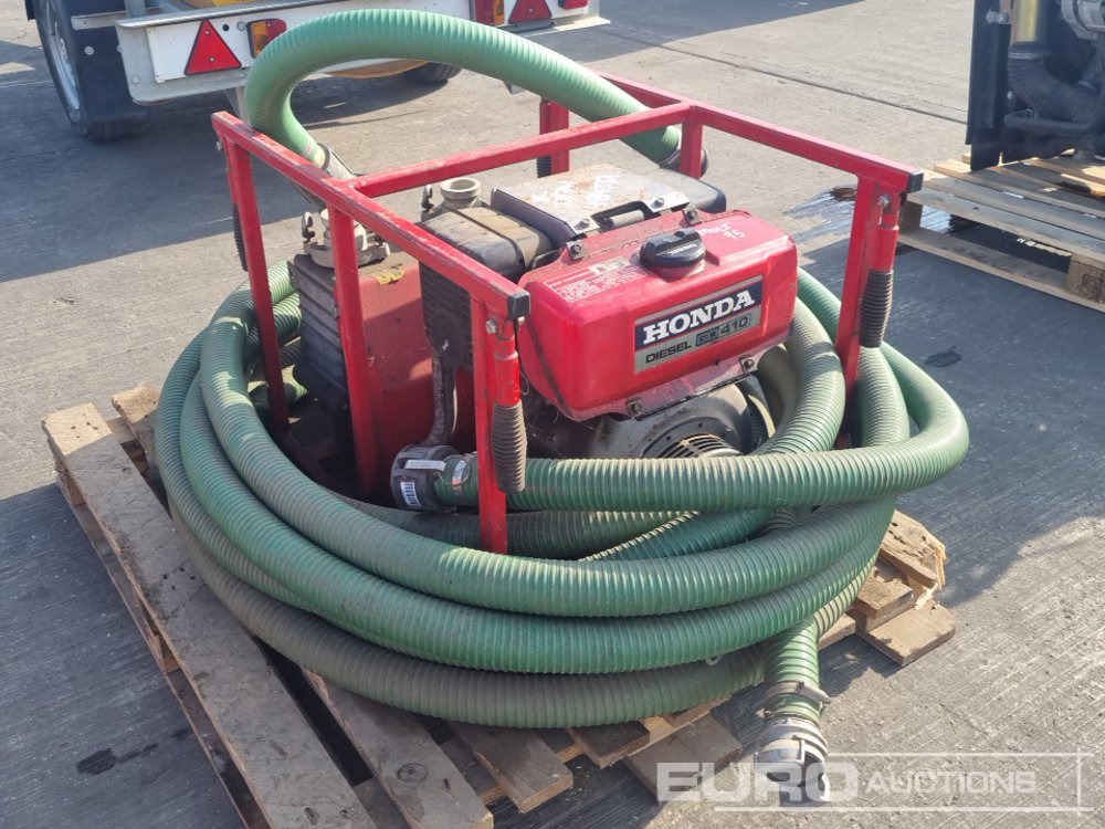 Honda 2” Diesel Water Pump, Suction & Delivery Hoses - Ūdens sūknis: foto 5 Honda 2” Diesel Water Pump, Suction & Delivery Hoses - Ūdens sūknis: foto 5