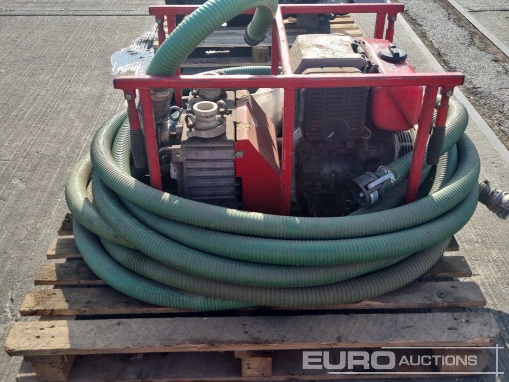 Honda 2” Diesel Water Pump, Suction & Delivery Hoses - Ūdens sūknis: foto 4 Honda 2” Diesel Water Pump, Suction & Delivery Hoses - Ūdens sūknis: foto 4