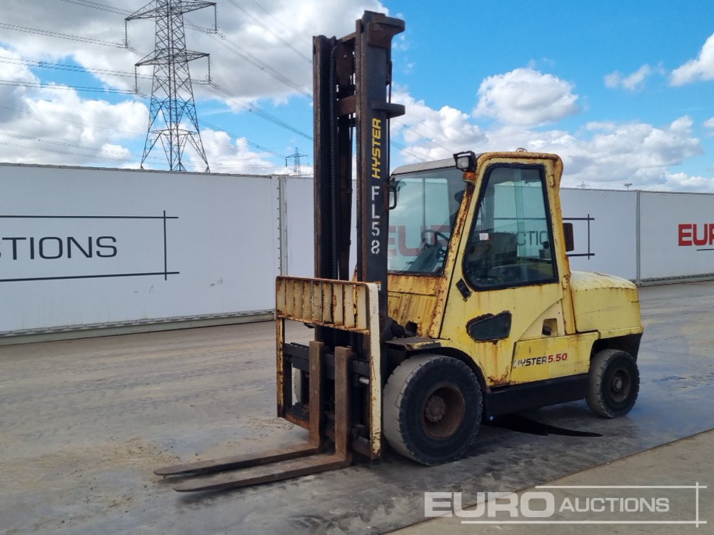 Hyster H5.50XM - Autokrāvējs: foto 1 Hyster H5.50XM - Autokrāvējs: foto 1