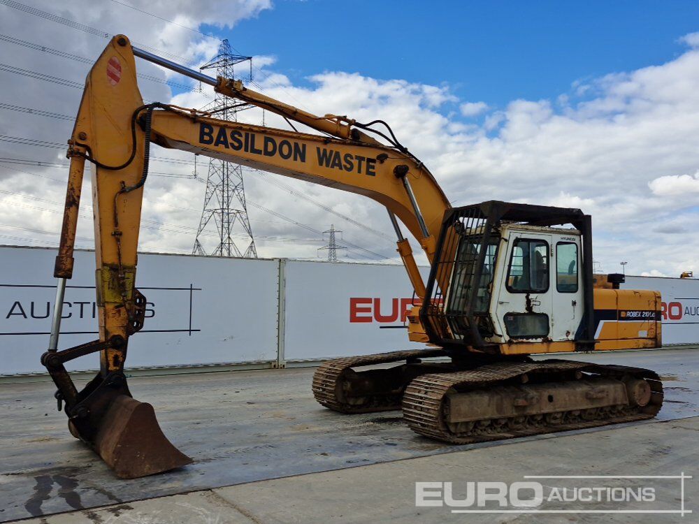 Hyundai R210LC - Kāpurķēžu ekskavators: foto 1 Hyundai R210LC - Kāpurķēžu ekskavators: foto 1