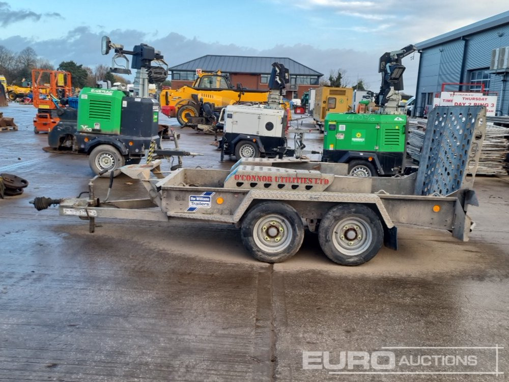 Ifor Williams 2.7 Ton - Celtniecības tehnikas piekabe: foto 2 Ifor Williams 2.7 Ton - Celtniecības tehnikas piekabe: foto 2