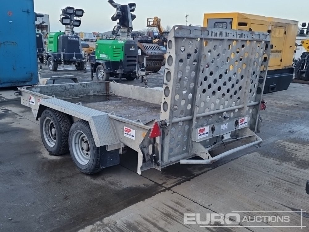 Ifor Williams 3.5 Ton - Celtniecības tehnikas piekabe: foto 3 Ifor Williams 3.5 Ton - Celtniecības tehnikas piekabe: foto 3