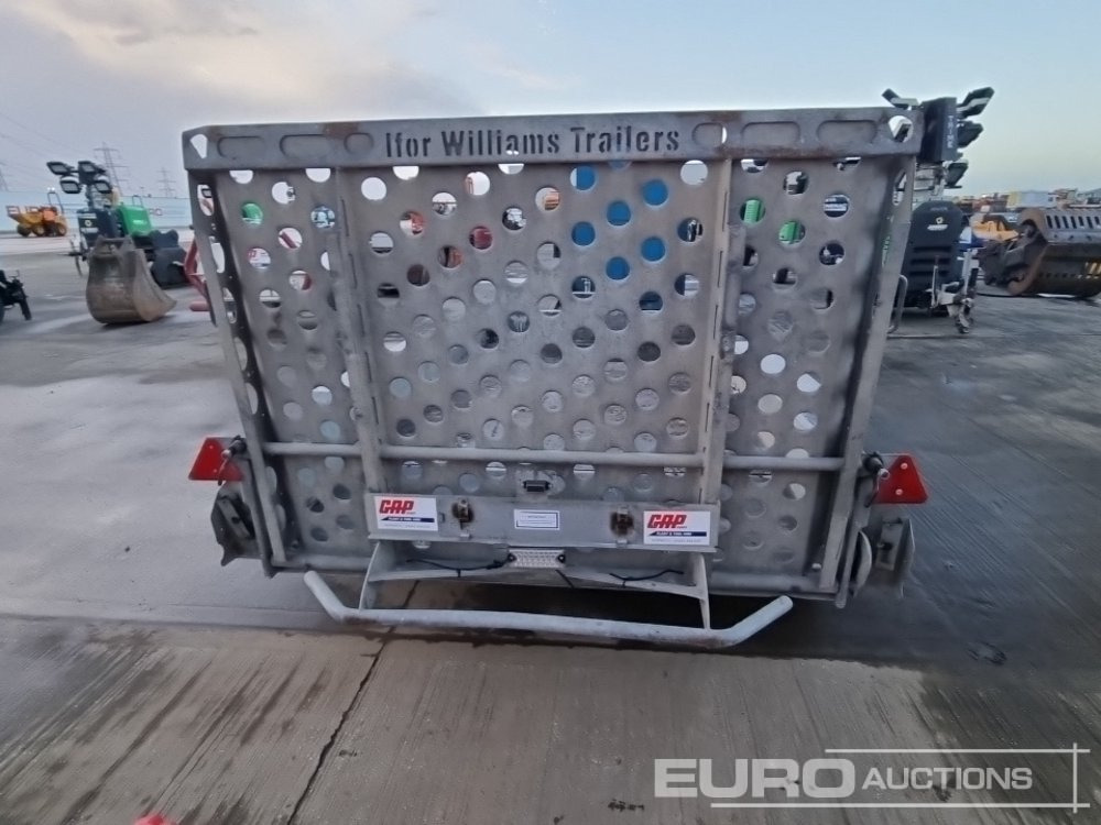 Ifor Williams 3.5 Ton - Celtniecības tehnikas piekabe: foto 4 Ifor Williams 3.5 Ton - Celtniecības tehnikas piekabe: foto 4