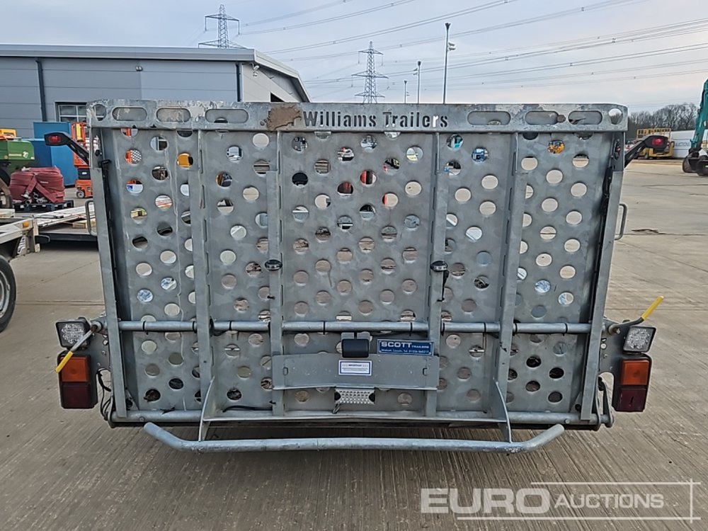 Ifor Williams DB - Celtniecības tehnikas piekabe: foto 4 Ifor Williams DB - Celtniecības tehnikas piekabe: foto 4