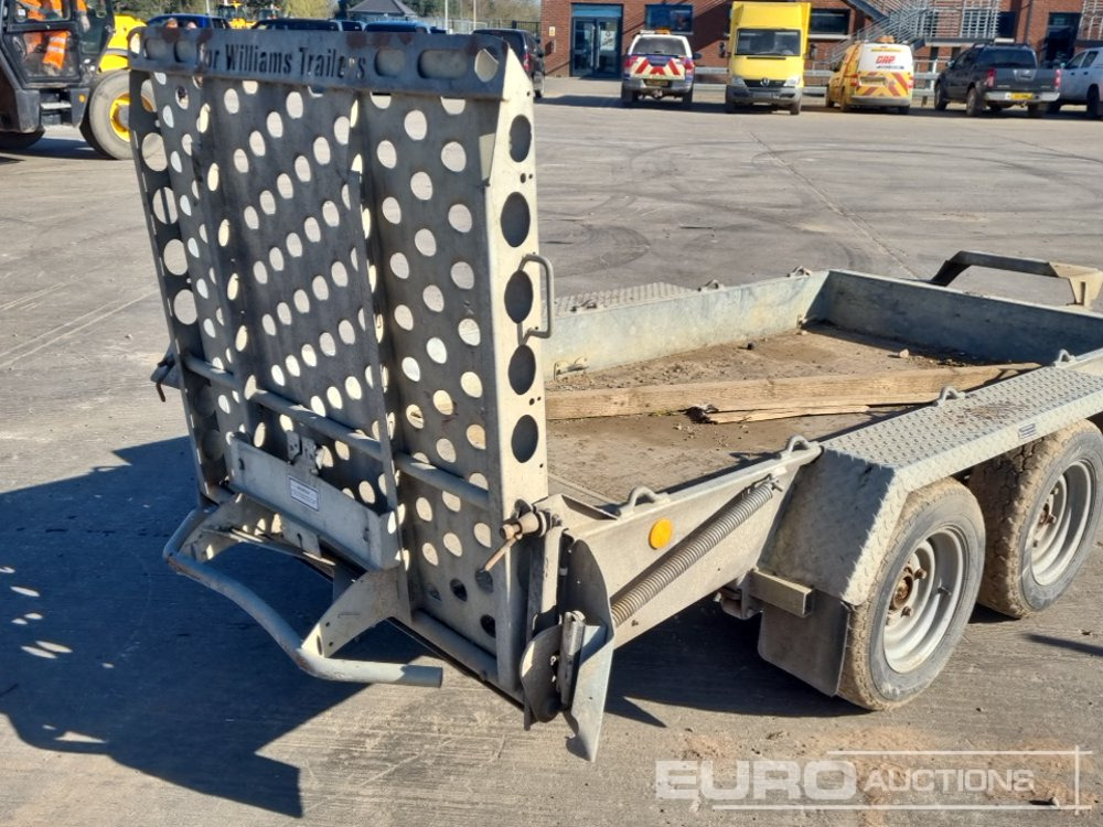 Celtniecības tehnikas piekabe Ifor Williams GH94BT: foto 21