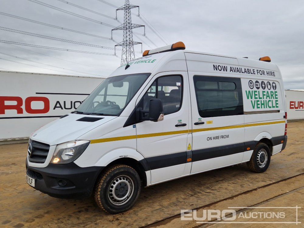 2015 Mercedes Sprinter - Komunālā/ Specializētā tehnika, Kravas mikroautobuss: foto 1 2015 Mercedes Sprinter - Komunālā/ Specializētā tehnika, Kravas mikroautobuss: foto 1