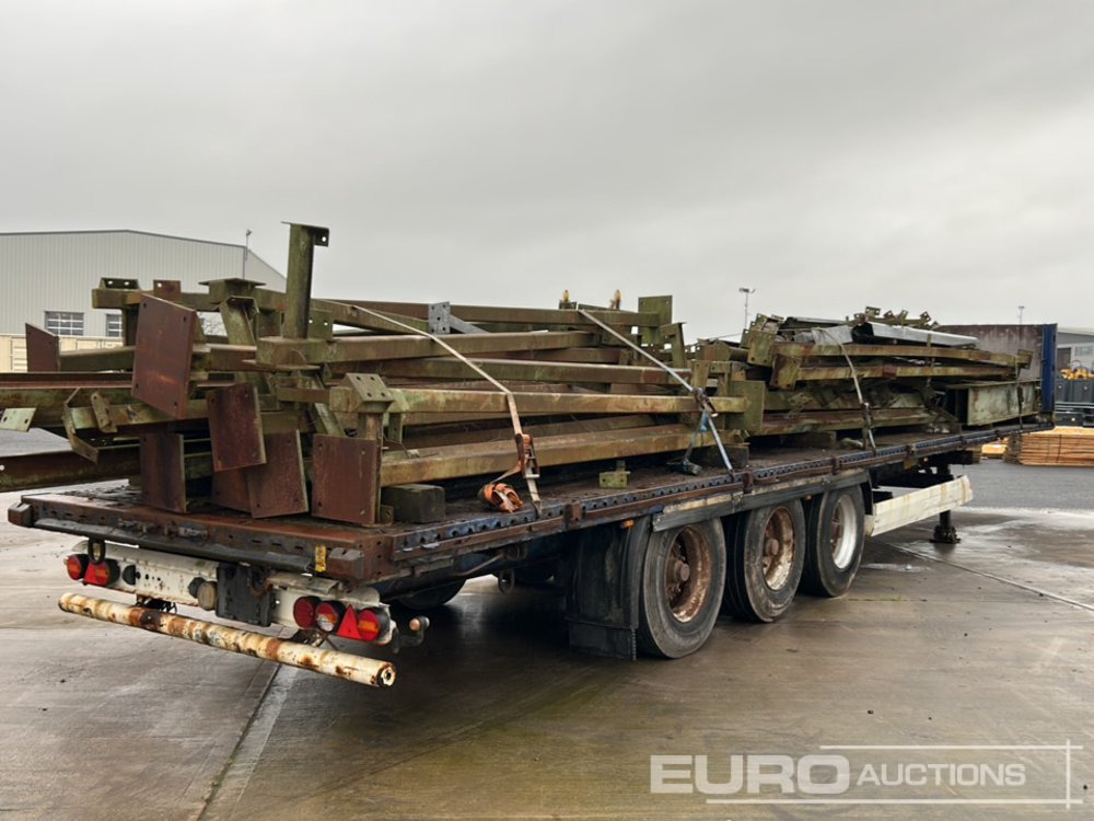 Krone SDP27 - Bortu puspiekabe/ Platforma: foto 3 Krone SDP27 - Bortu puspiekabe/ Platforma: foto 3