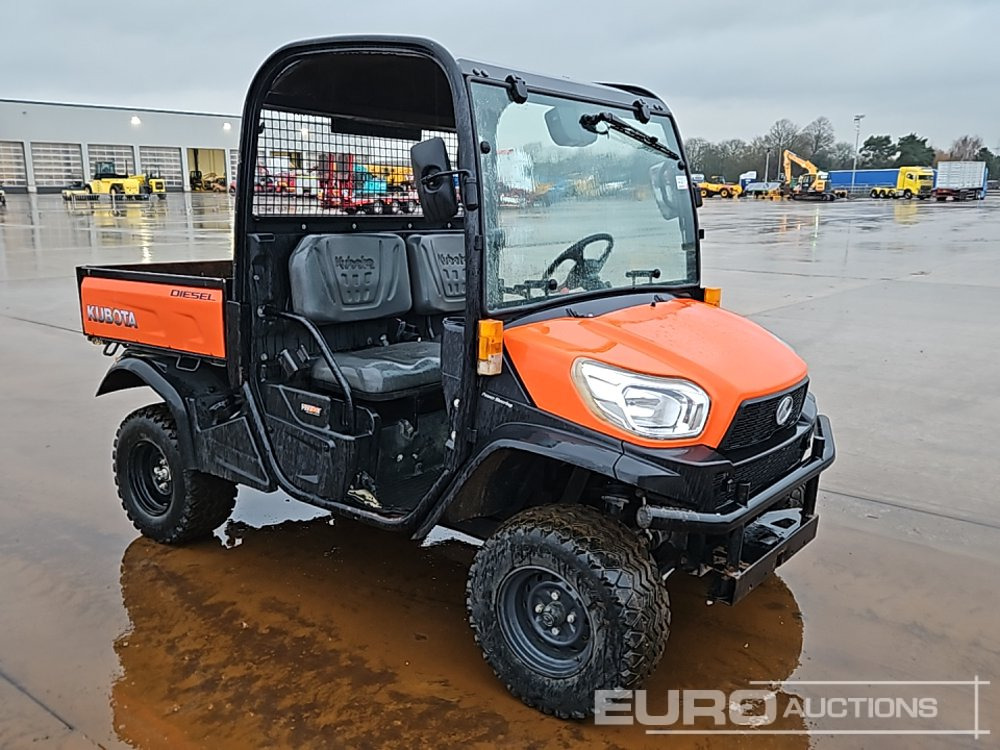 Kvadricikls Kubota 4WD Diesel Utility Vehicle, Power Steering, Hydraulic Tipping Body: foto 7 Kvadricikls Kubota 4WD Diesel Utility Vehicle, Power Steering, Hydraulic Tipping Body: foto 7