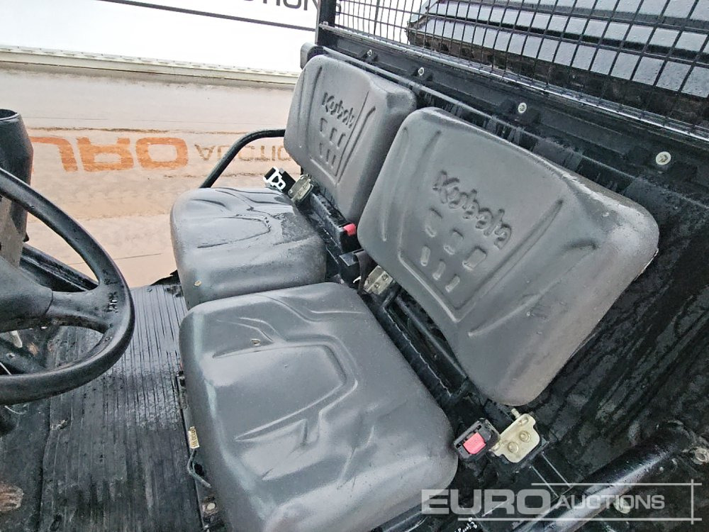 Kvadricikls Kubota 4WD Diesel Utility Vehicle, Power Steering, Hydraulic Tipping Body: foto 27 Kvadricikls Kubota 4WD Diesel Utility Vehicle, Power Steering, Hydraulic Tipping Body: foto 27