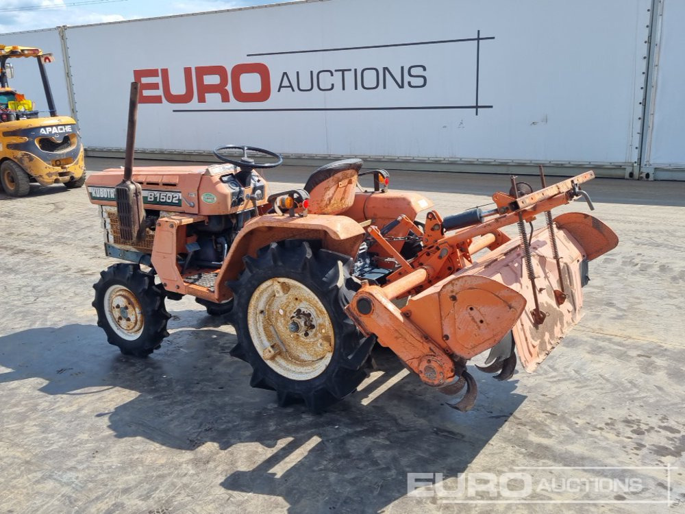 Kubota B1502 - Mini traktors: foto 3 Kubota B1502 - Mini traktors: foto 3