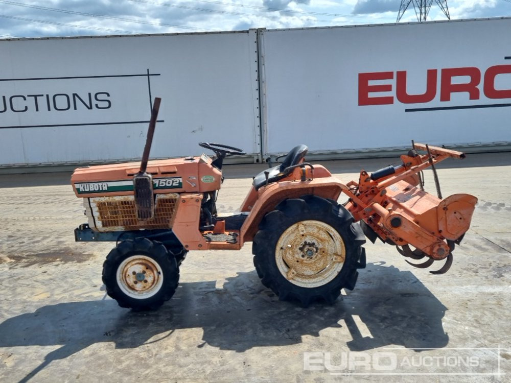 Kubota B1502 - Mini traktors: foto 2 Kubota B1502 - Mini traktors: foto 2